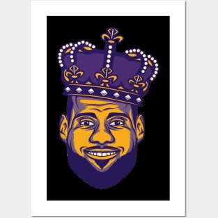 King James Vector Art Posters and Art